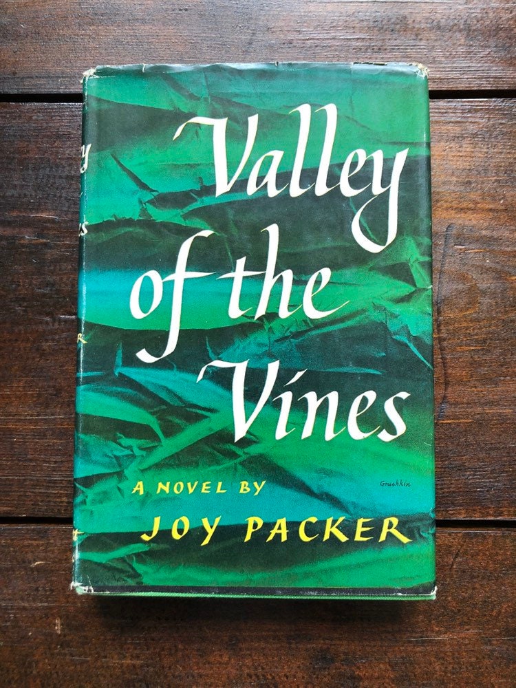 1955 Valley of the Vines book by Joy Packer VINTAGE classic Etsy