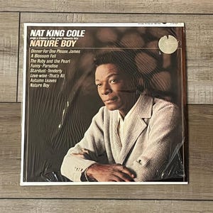 Nat King Cole Nature Boy album, 1965 Nat King Cole compilation album, Nat King Cole album, Nat King Cole vinyl, A Blossom Fell, Funny