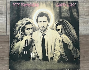 Pete Townshend Empty Glass album, 1980 Pete Townshend album, Pete Townshend vinyl, Pete Townshend solo record, Let My Love Open the Door