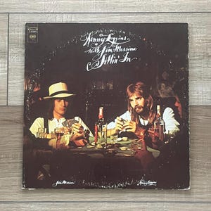 Kenny Loggins & Jim Messina Sittin’ In album, 1971 Loggins and Messina vinyl, Loggins and Messina album, 70s vinyl, House at Pooh Corner