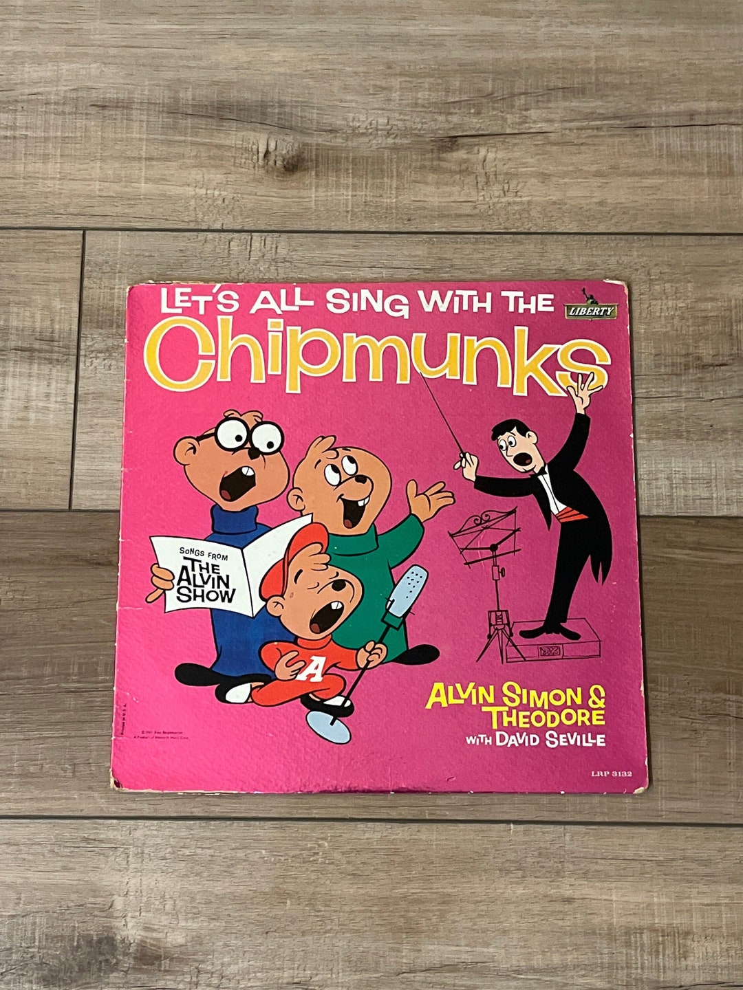 Lets All Sing With the Chipmunks Album 1961 Alvin & the - Etsy