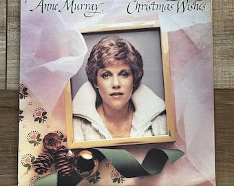 Anne Murray Christmas Wishes album, 1981 Anne Murray album, Anne Murray holiday vinyl, vintage Christmas vinyl, Anne Murray record