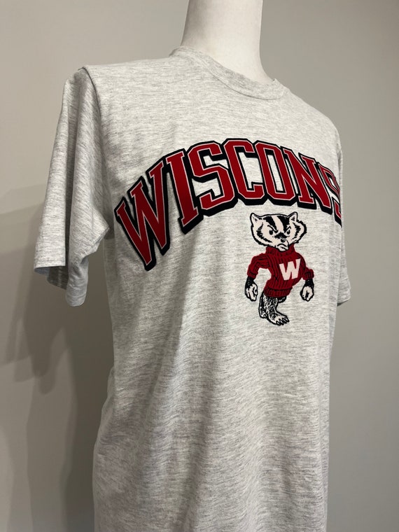Vintage Wisconsin Badgers t-shirt, Jansport Wisco… - image 8