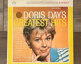 Doris Day’s Greatest Hits album, 1958 Doris Day album, Doris Day compilation album, Doris Day vinyl, Que Sera Sera, Secret Love, 1950s music