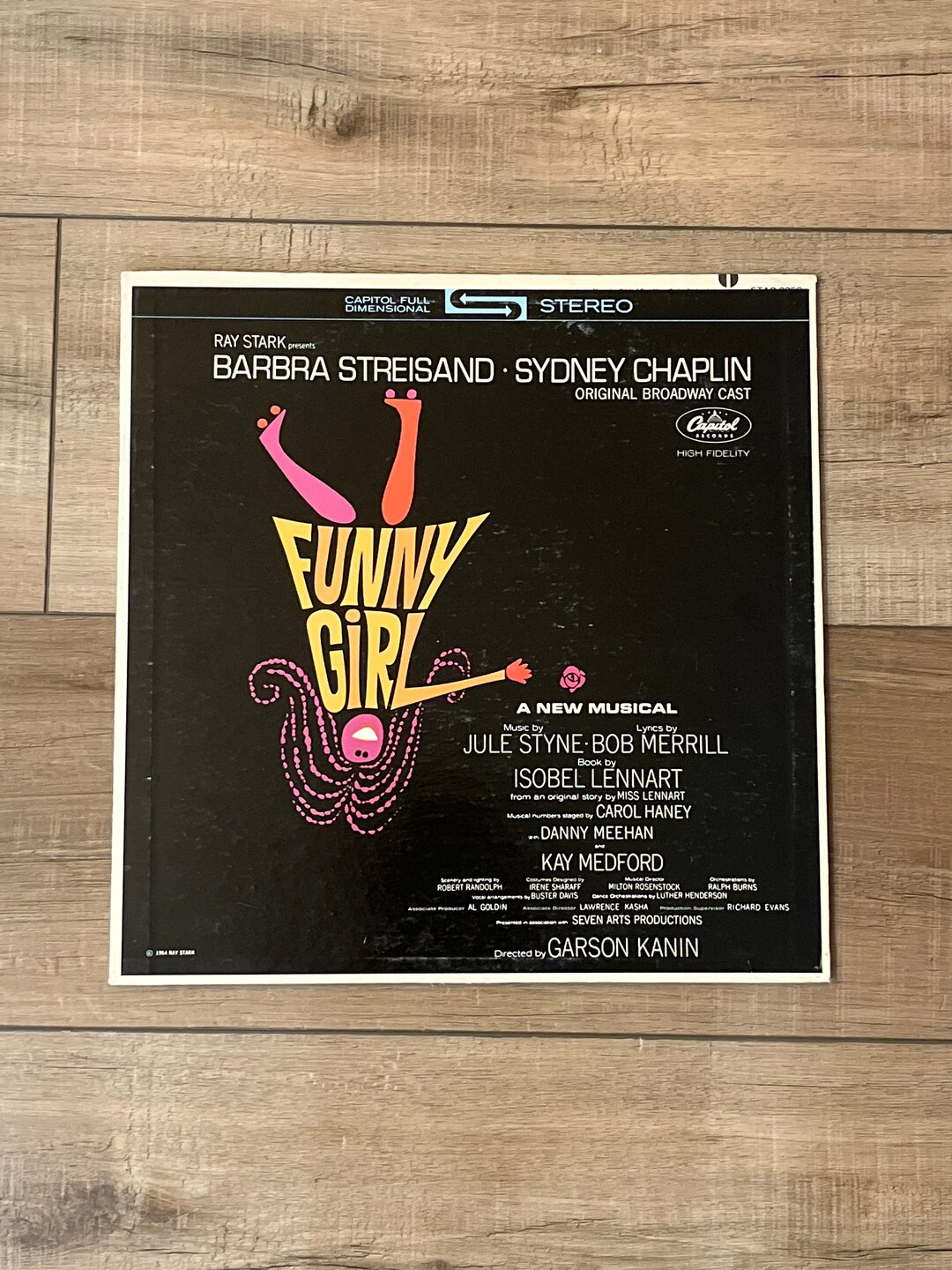 Funny Girl Album, Barbra Streisand Sydney Chaplin in Funny Girl Album