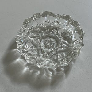 cigarette dish Cigarette Glass Dish