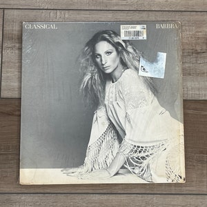 Classical Barbra album, Barbra Streisand Classical album, 1976 Barbra Streisand record, vintage vinyl, 70s album, In Trutina, I Loved You