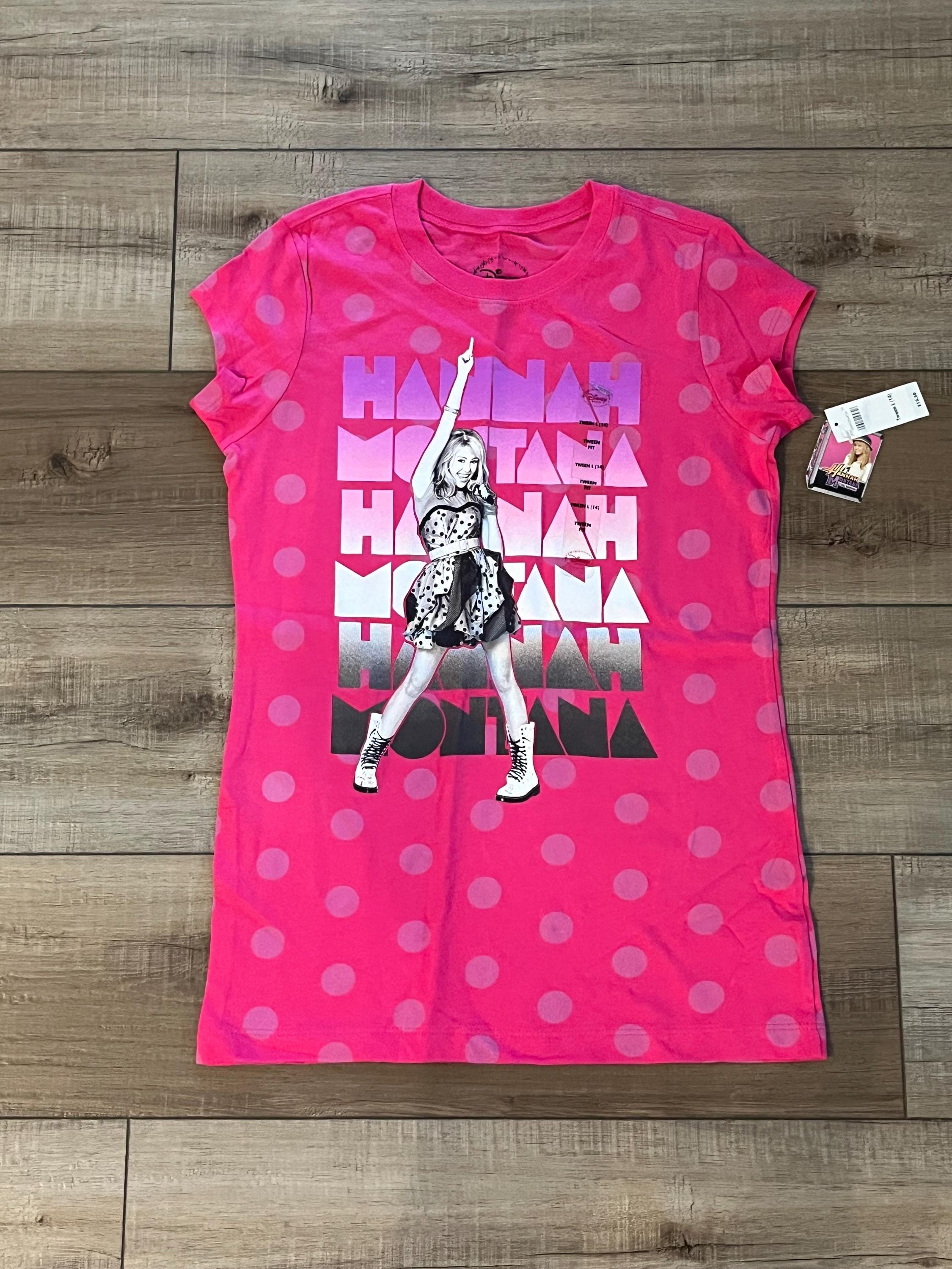 Hannah Montana Shirt Pink - Etsy