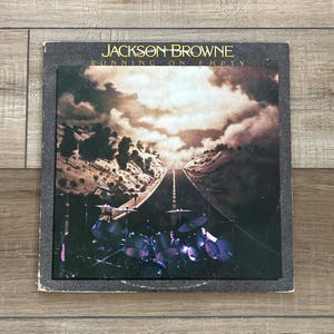 Jackson Browne Running On Empty album, 1977 Jackson Browne album, Stay, The Road, vintage vinyl, Jackson Browne record, Jackson Browne vinyl