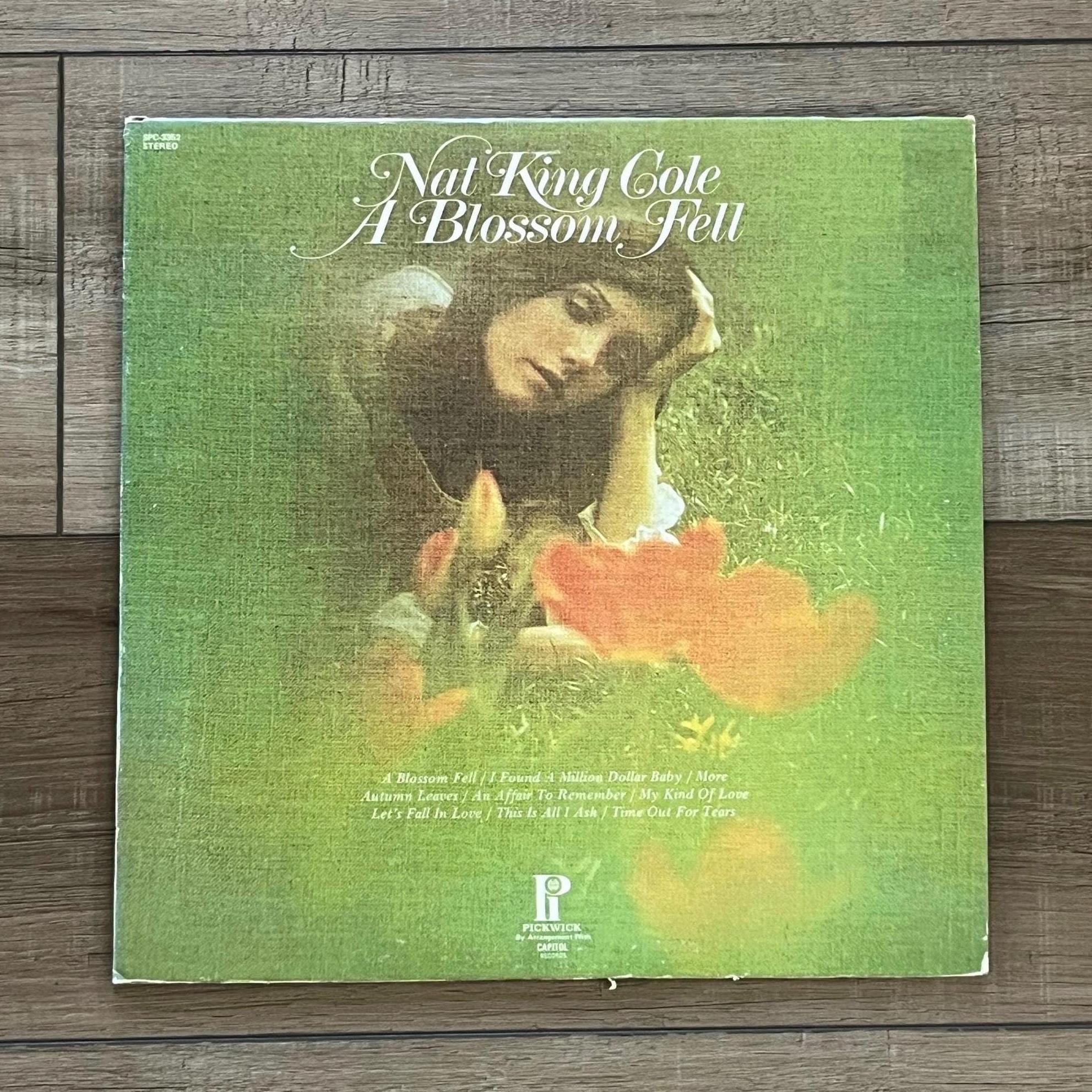 Nat King Cole A Blossom Fell Album, 1973 Compilation Album, Nat