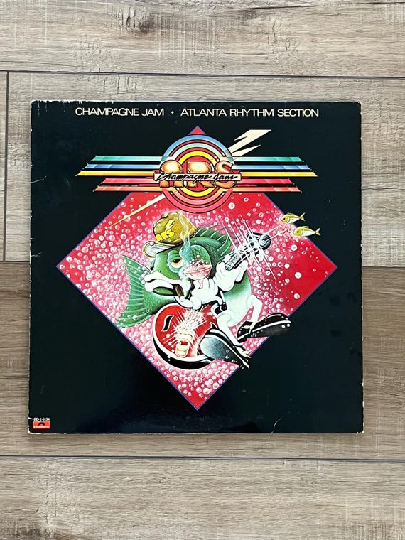 シュリンク付きAtlanta Rhythm Section LP 4枚セット Atlanta Rhythm Section Champagne Jam Album, 1978 Atlanta Rhythm