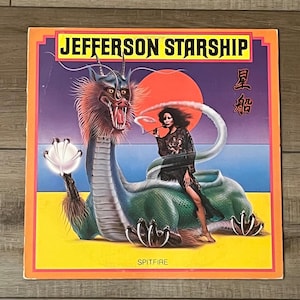 Jefferson Starship Spitfire album, 1976 Jefferson Starship album, Jefferson Starship vinyl, Jefferson Starship record, With Your Love