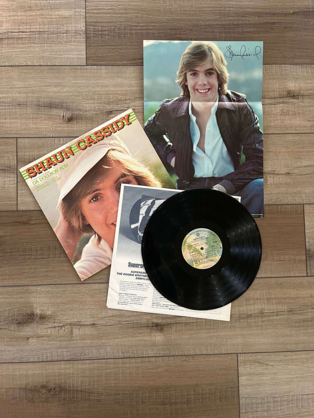 1977 Shaun Cassidy Album Da Doo Ron Ron Shaun Cassidy Debut Etsy