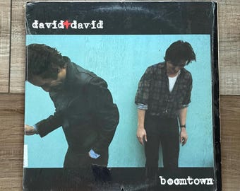 David & David Boomtown album, 1986 David and David album, vintage vinyl record
