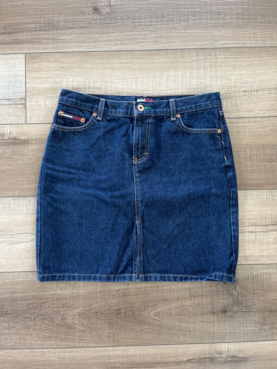 Vintage Tommy Jeans denim skirt, Tommy Hilfiger de