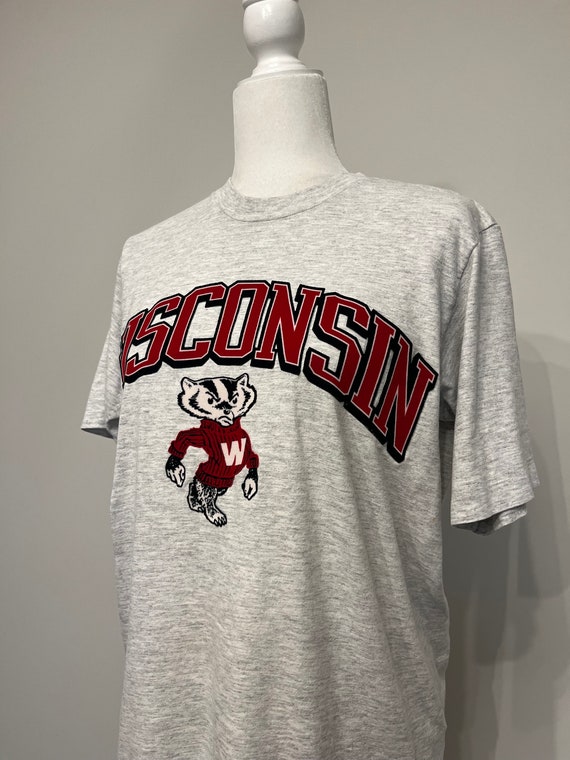 Vintage Wisconsin Badgers t-shirt, Jansport Wisco… - image 9
