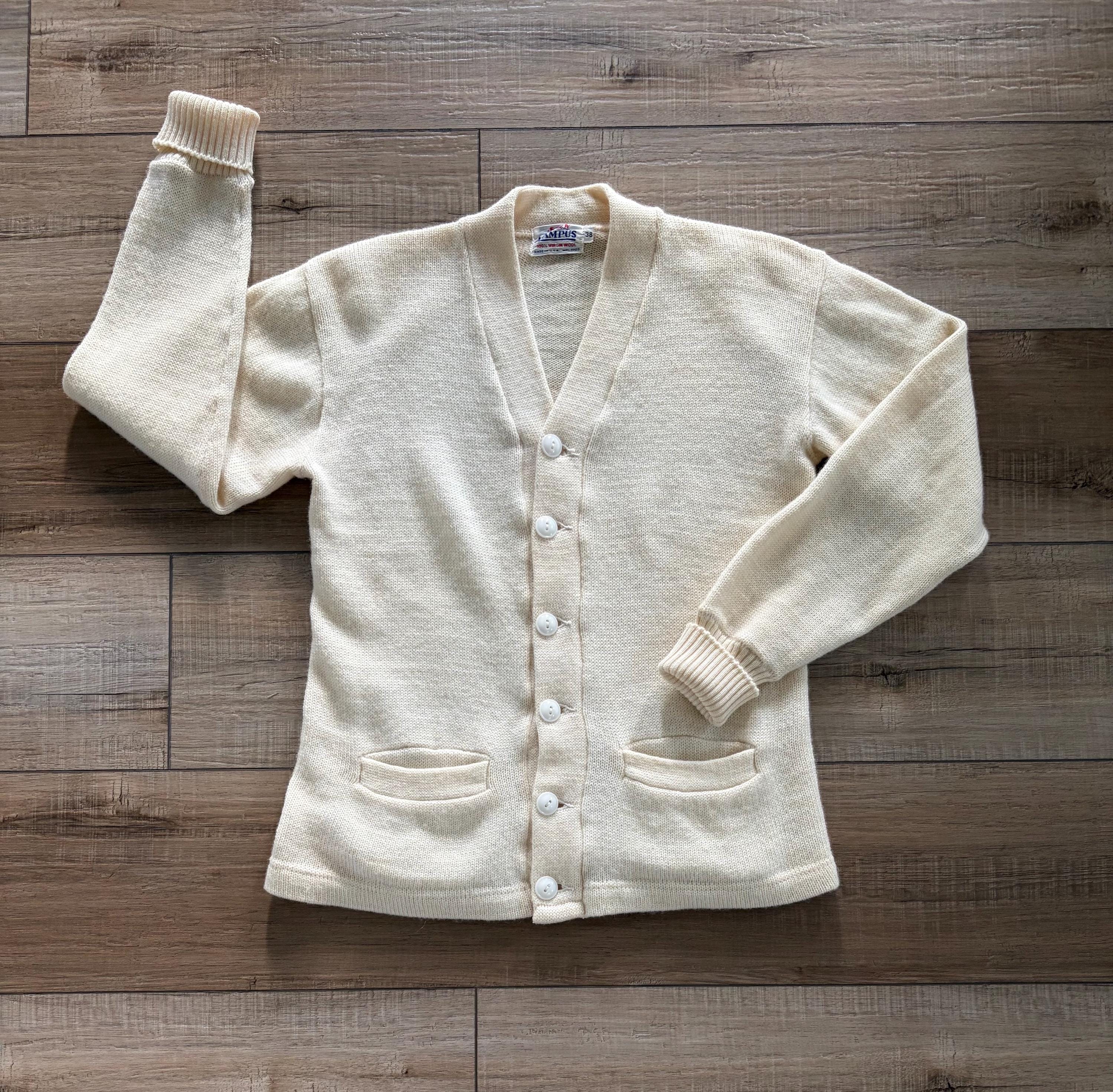 50's CAMPUS SPORTSWEAR ヴィンテージ ニット Campus Casuals 50s - Etsy