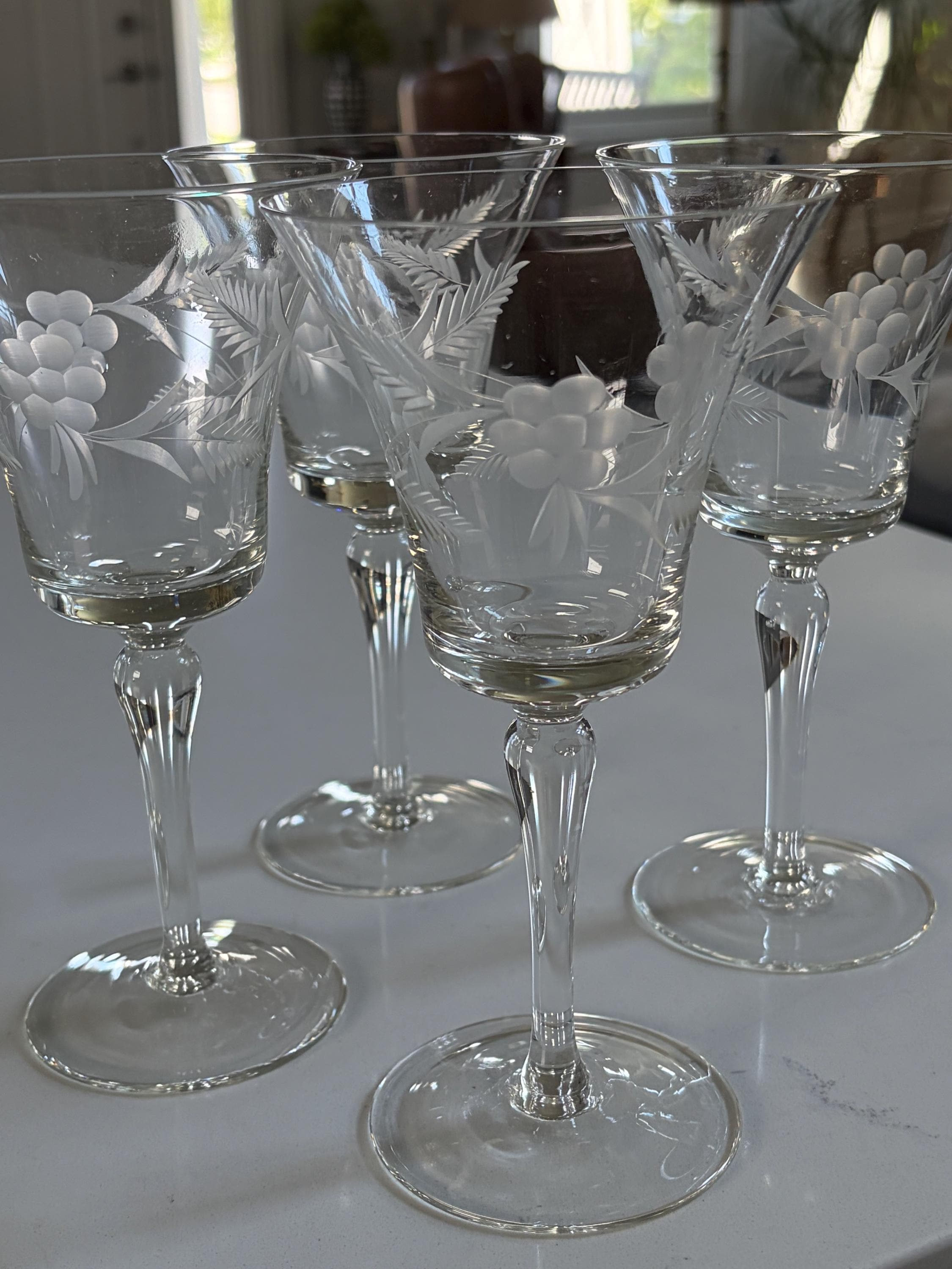 Etched Goblets - Etsy