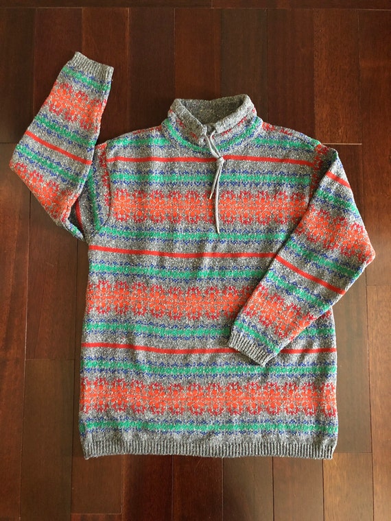 90s Lizwear Funnel Neck Sweater Fair 