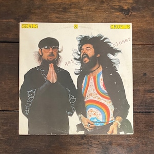 Seals & Crofts get closer album, 1976 Seals and Crofts album, vintage vinyl, Baby Blue, 70s music, Seals and Crofts vinyl, yacht rock