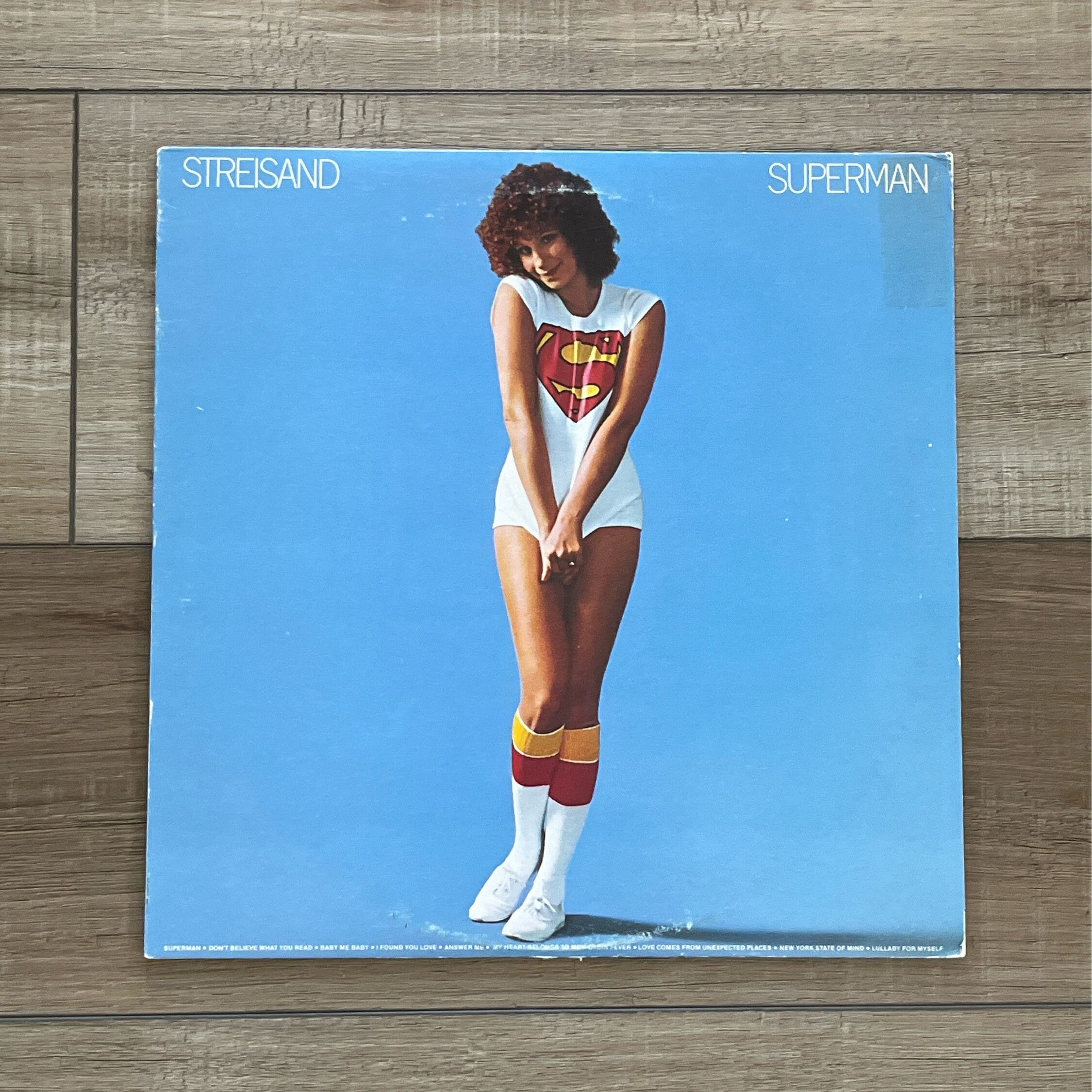 Streisand Superman Album, 1977 Barbra Streisand Album, 70s Vintage