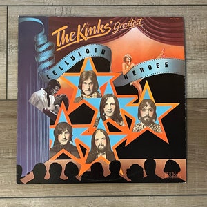 The Kinks’ Greatest Celluloid Heroes album, 1976 The Kinks album, compilation album, greatest hits album, The Kinks vinyl, The Kinks record