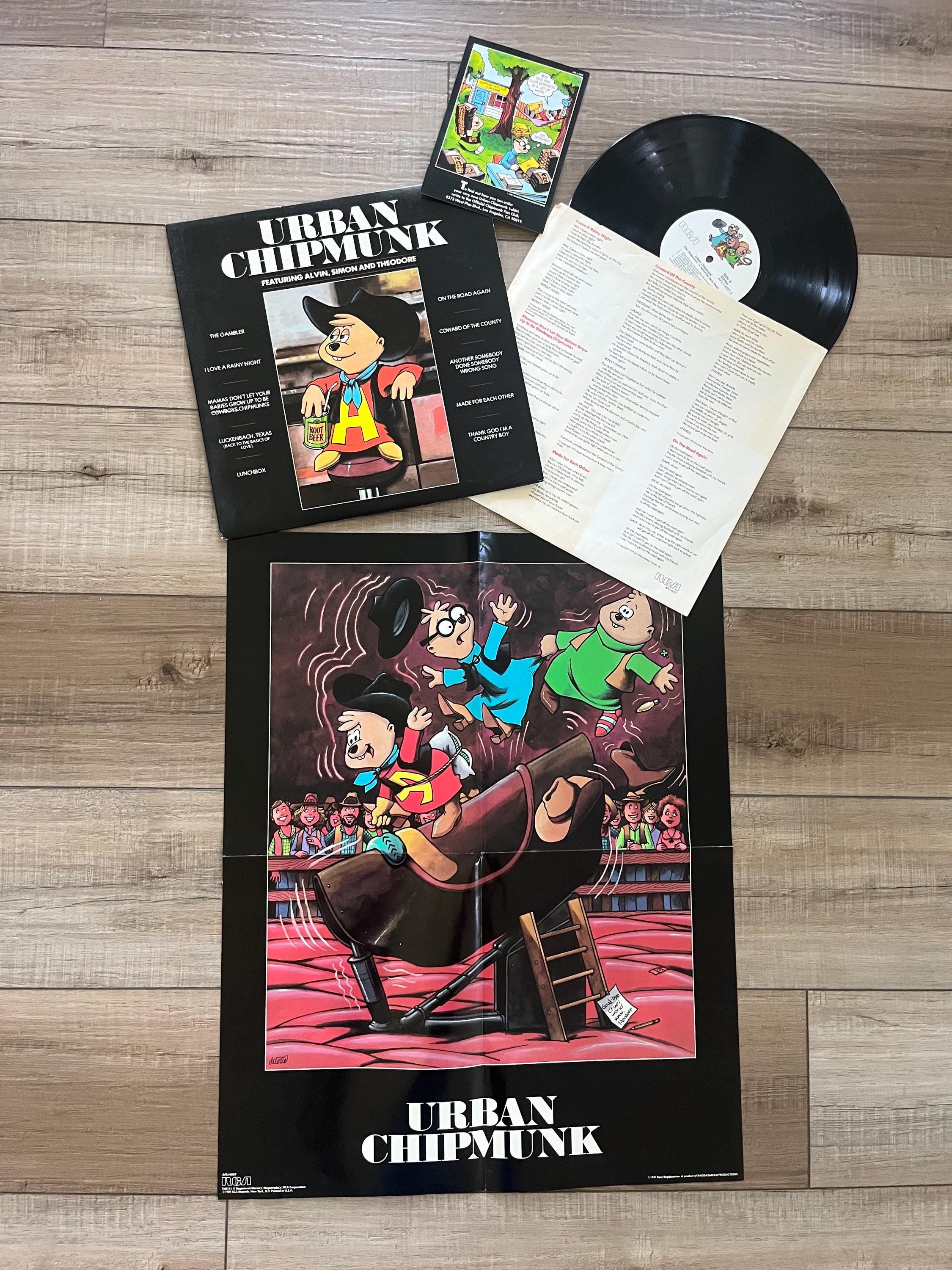 Urban Chipmunk Album, Alvin & the Chipmunks 1981 Album, Vinyl