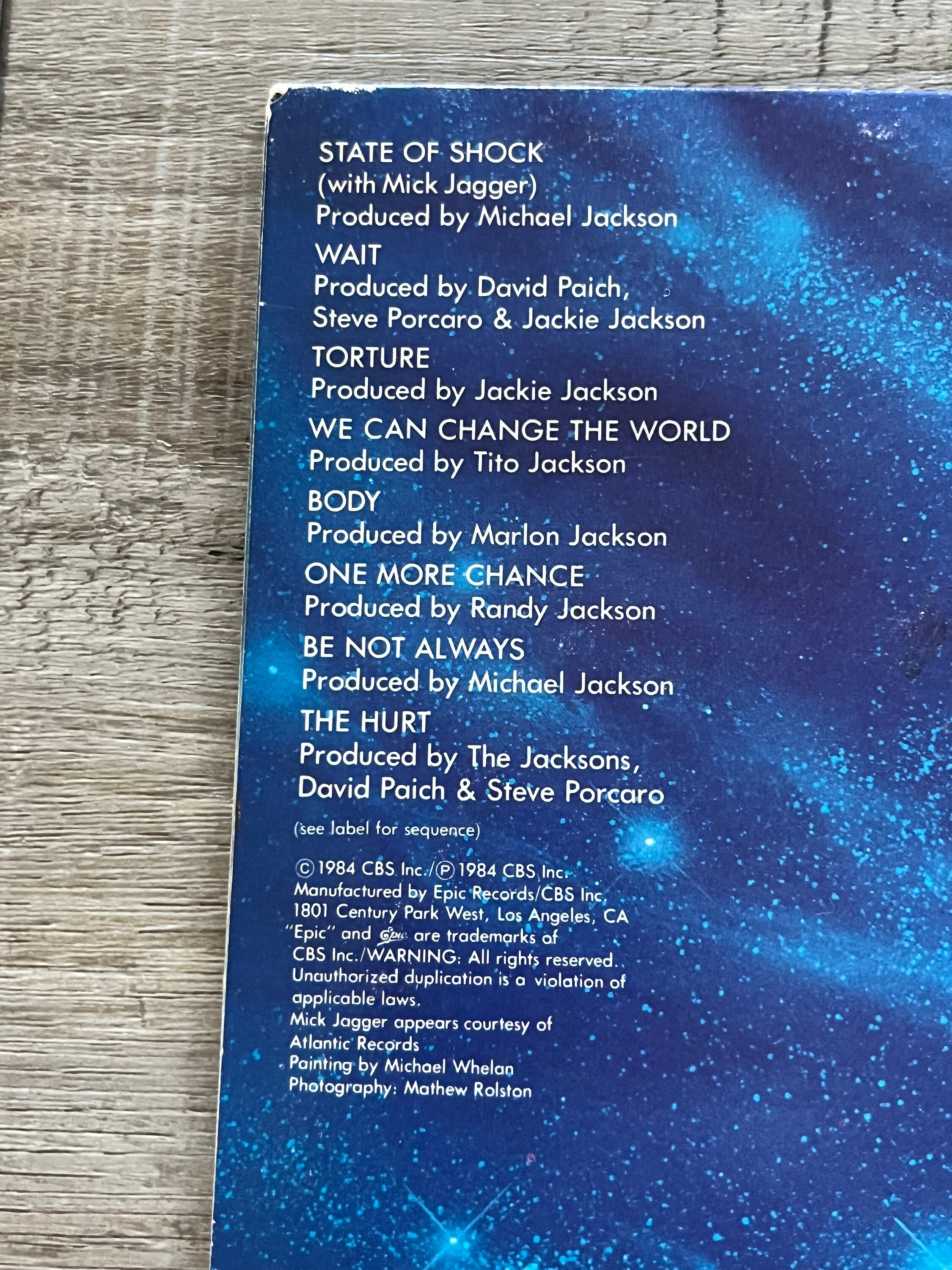 Jacksons Victory Album, 1984 Jacksons Album, Jacksons Vinyl, the