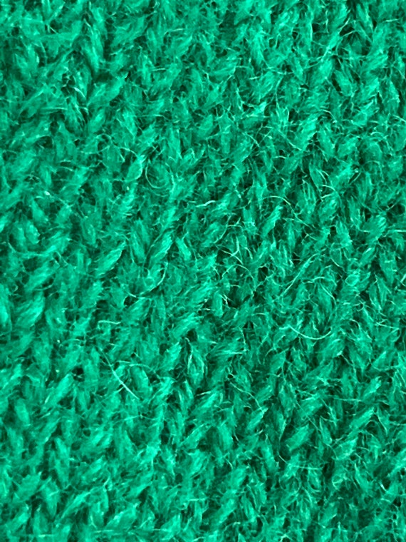 80s green shetland wool sweater, Windsor Shirt Co… - image 4
