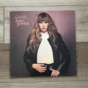 Juice Newton Quiet Lies album, 1982 Juice Newton vinyl, Juice Newton record, Love’s Been a Little Bit Hard On Me, 80s record, label misprint
