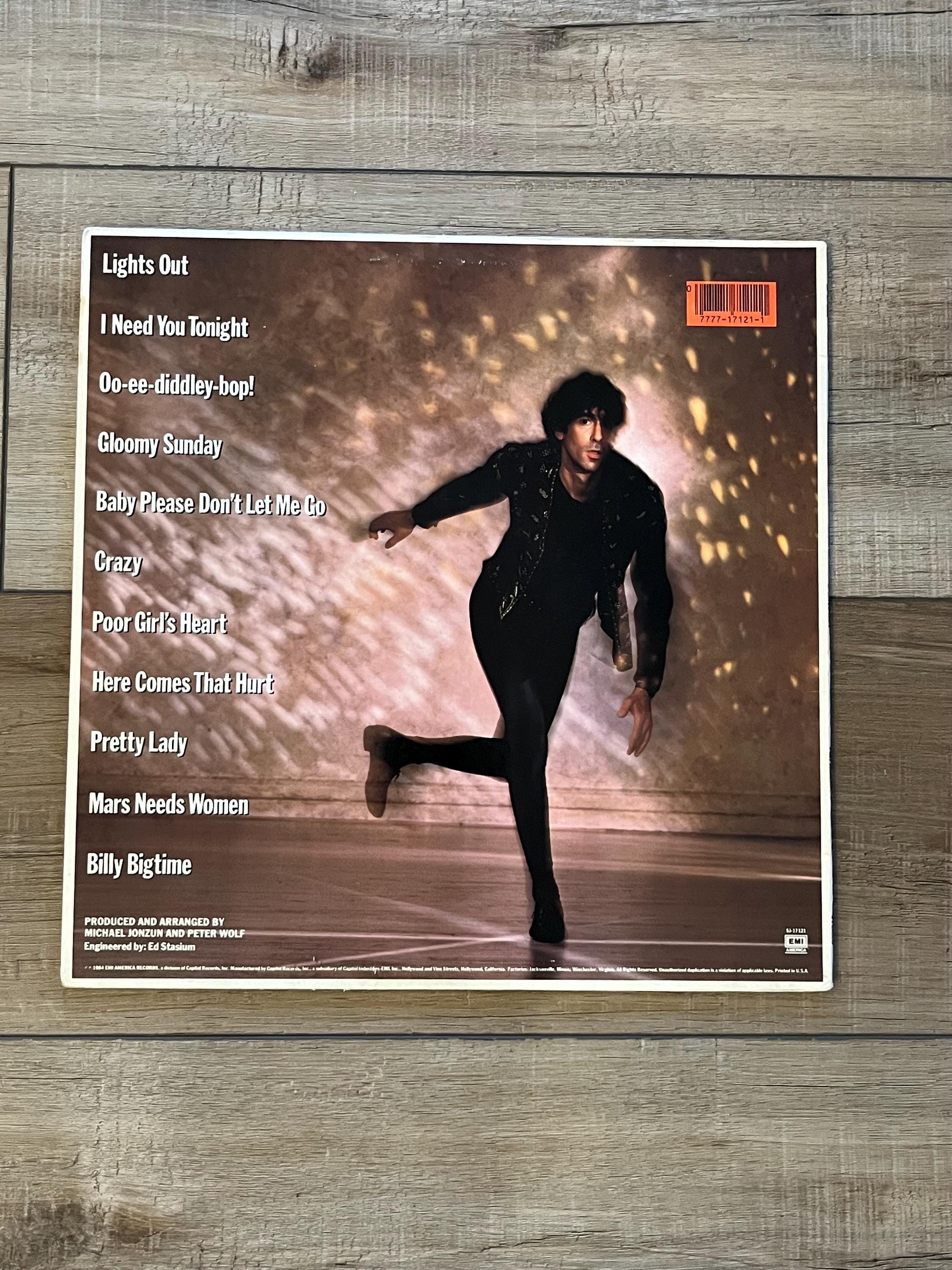 Peter Wolf 　Lights Out　アルバム Peter Wolf Lights Out Album, 1984 Peter Wolf Album, Peter Wolf