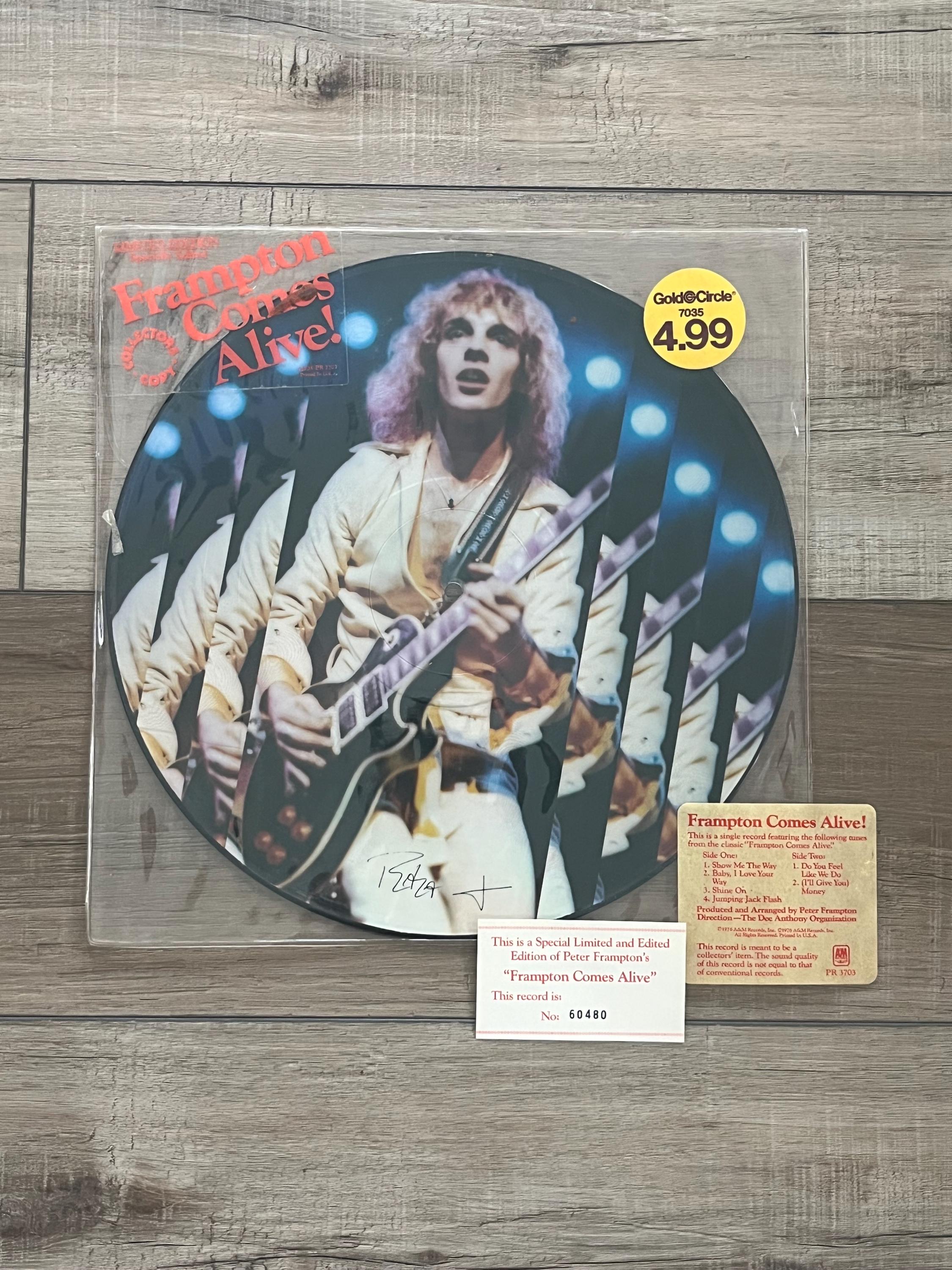 RESERVED FOR K ~ Frampton Comes Alive Album, 1978 Peter Frampton