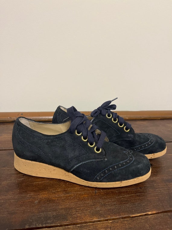 Vintage blue shoes - Gem