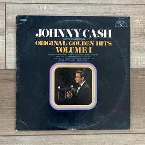 Johnny Cash And The Tennessee Two Original Golden Hits Volume 1, 1969 compilation Johnny Cash album, Johnny Cash vinyl, I Walk the Line,