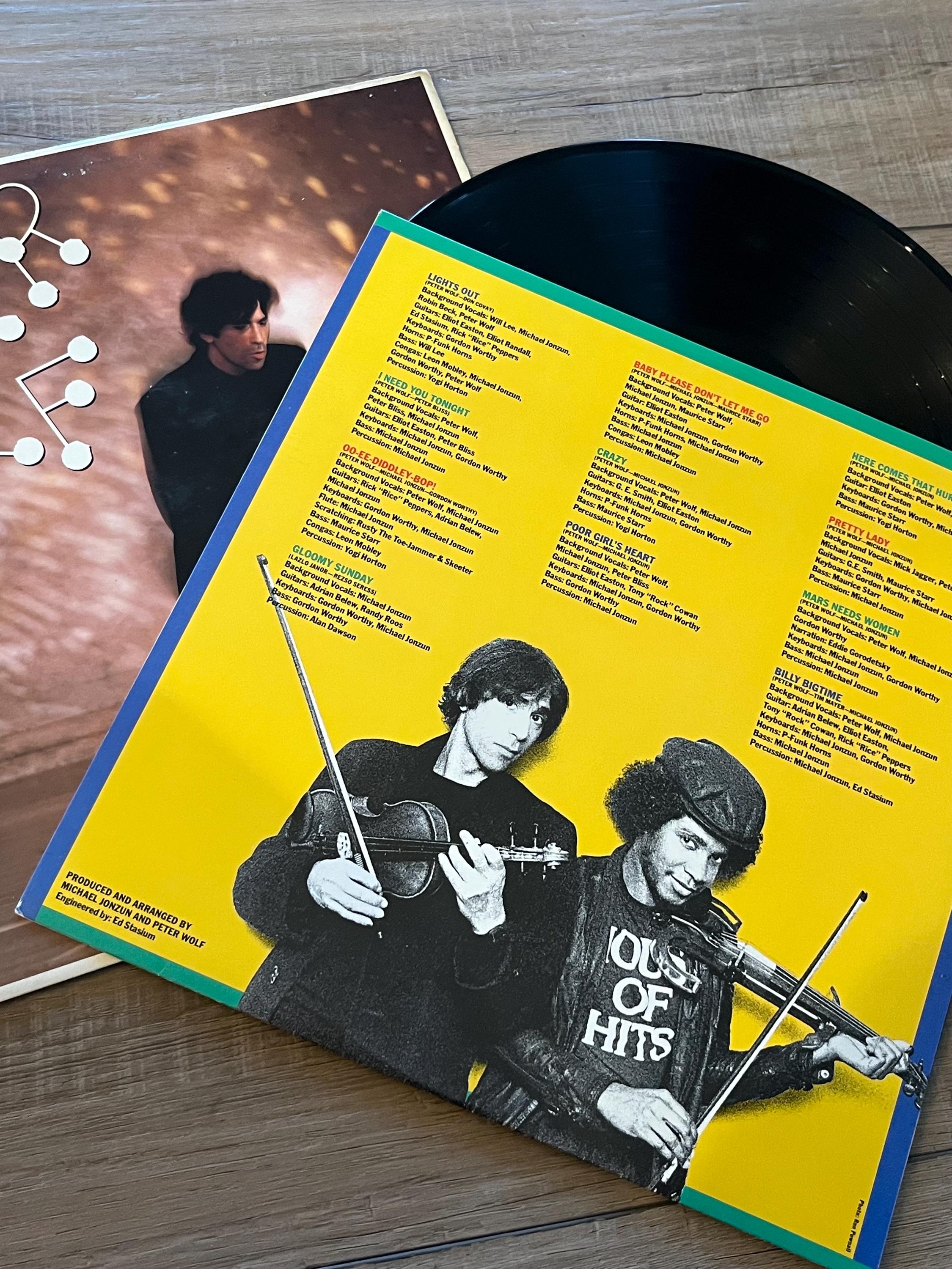 Peter Wolf Lights Out Album, 1984 Peter Wolf Album, Peter Wolf