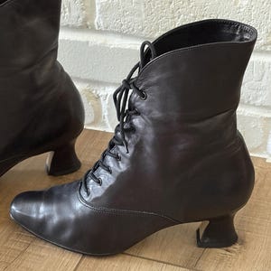 90s Style Lace up Boots - Etsy
