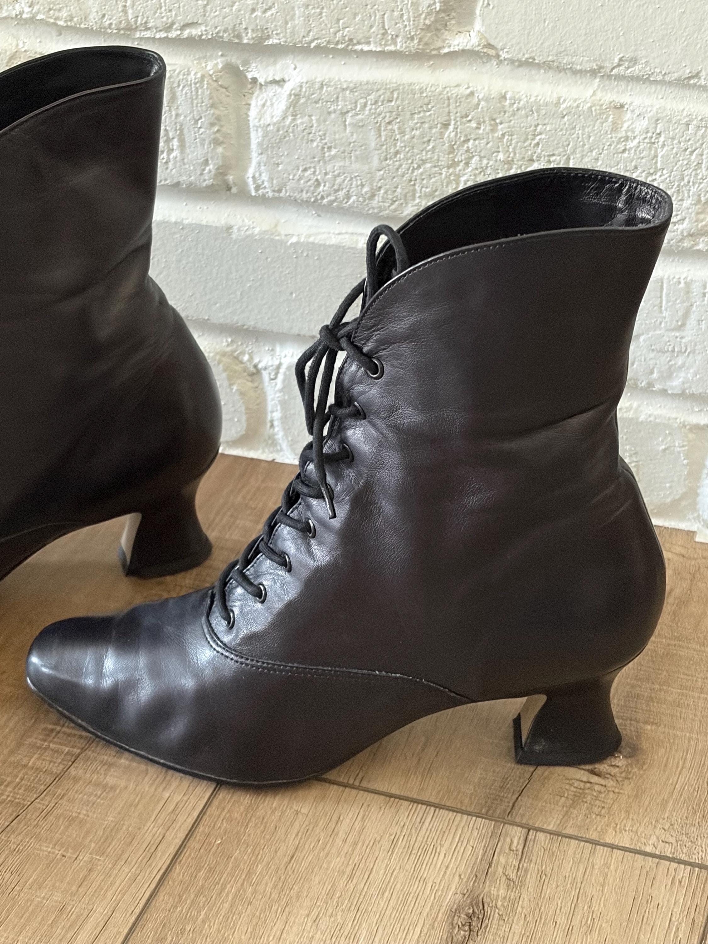 Nine West Lace up Booties - Etsy
