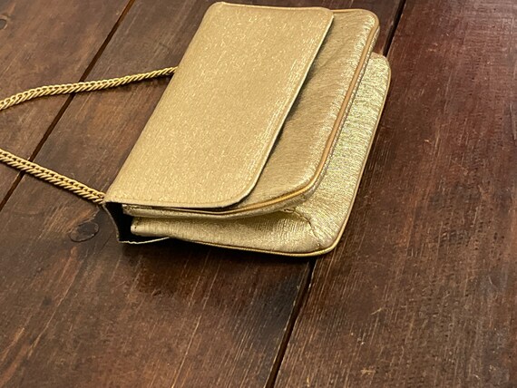 Mcm gold purse sales