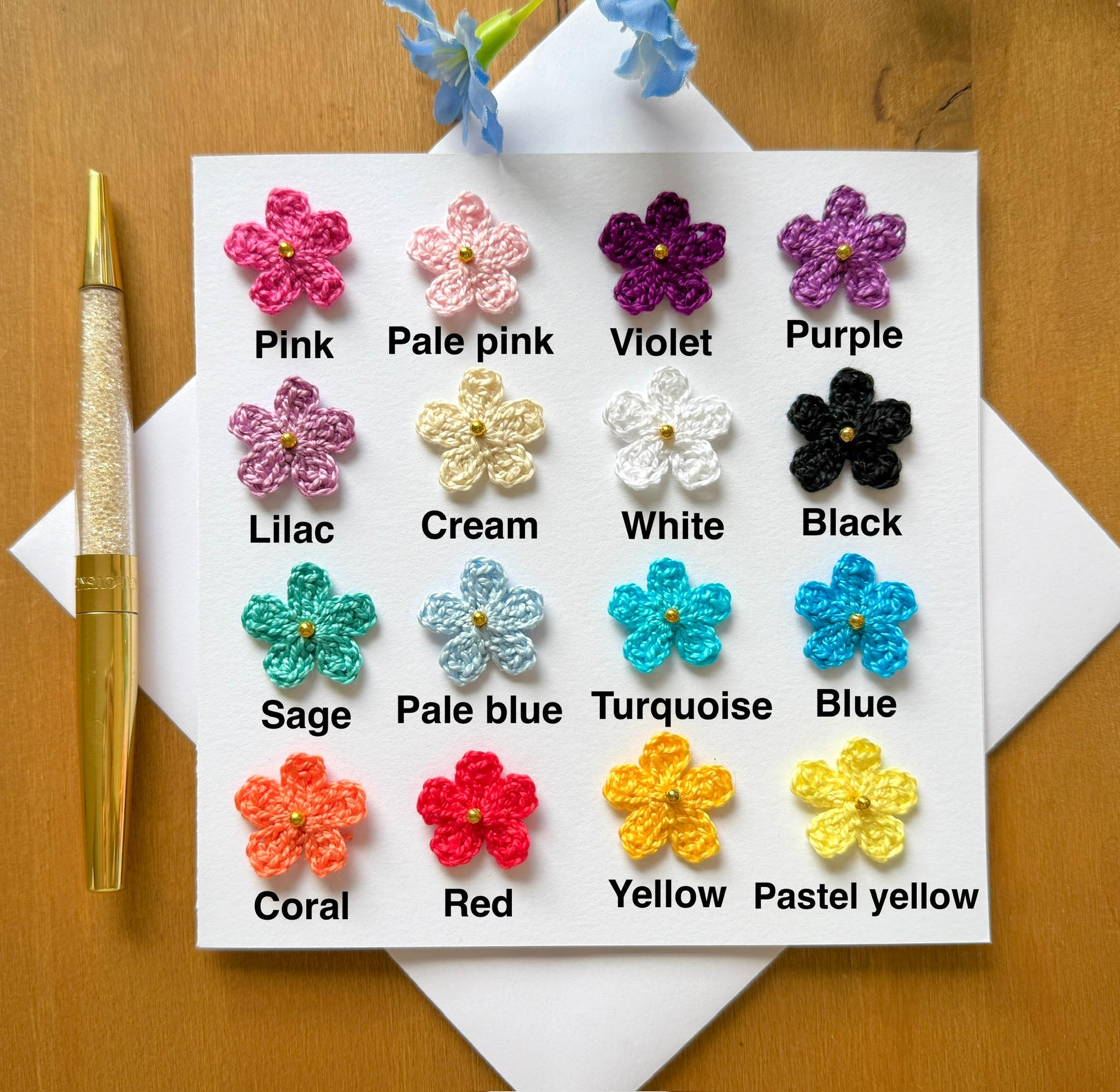 Mam Birthday Card, Handmade Crochet Flower Card, TLC0536 Mam - Etsy