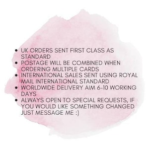 Carte de premier anniversaire, dans un an, carte d'anniversaire personnalisée, carte pour lui, carte d'anniversaire pour elle, TLC0144 image 5