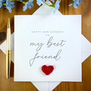Tarjeta de aniversario para mi mejor amiga, feliz aniversario para mi mejor amiga, tarjeta de aniversario para mi alma gemela, mi todo, mi amante, mi mejor amiga, TLC048x
