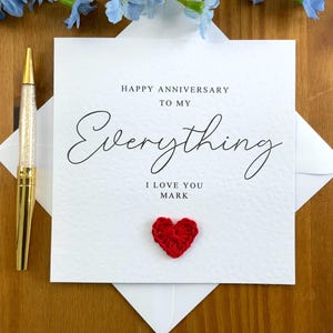 Ma carte d'anniversaire, carte pour l'âme soeur, carte pour amoureux, carte d'anniversaire de mari, carte d'anniversaire de femme, carte de fiancé, TLC05xx