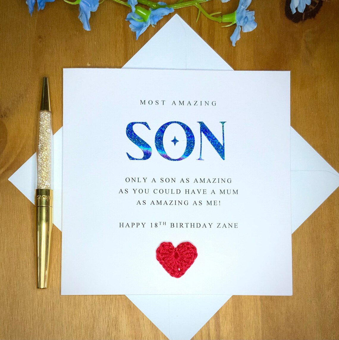 Son Birthday Card Funny Card for Son Adult Son Birthday | Etsy UK
