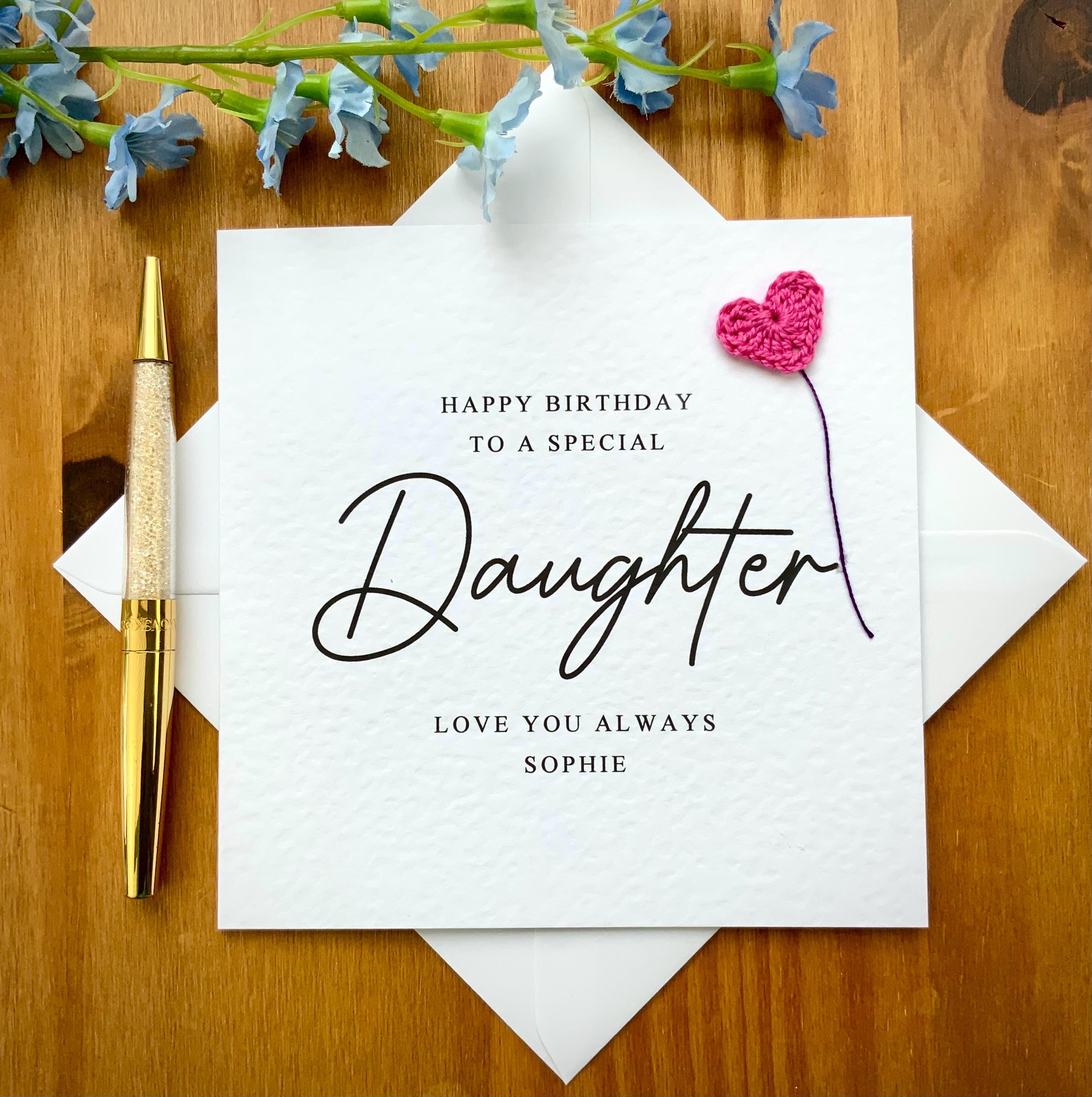 Biglietto di auguri per compleanno figlia Whimsical Wishes