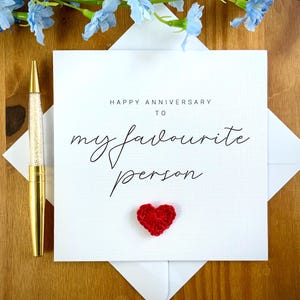 Cartão de ANIVERSÁRIO para pessoa favorita, feliz aniversário para minha pessoa favorita, cartão de aniversário para alma gêmea, meu tudo, meu amante, TLC0486