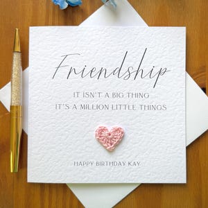 Namalu 6 Pezzi Di Regali Per Amici, Includere 3 Portachiavi Amica Speciale, 3 Biglietto Auguri Compleanno Regali Per Migliore Amico Donna Sorelle Colleghe, Per Matrimonio Natale - Foto 12