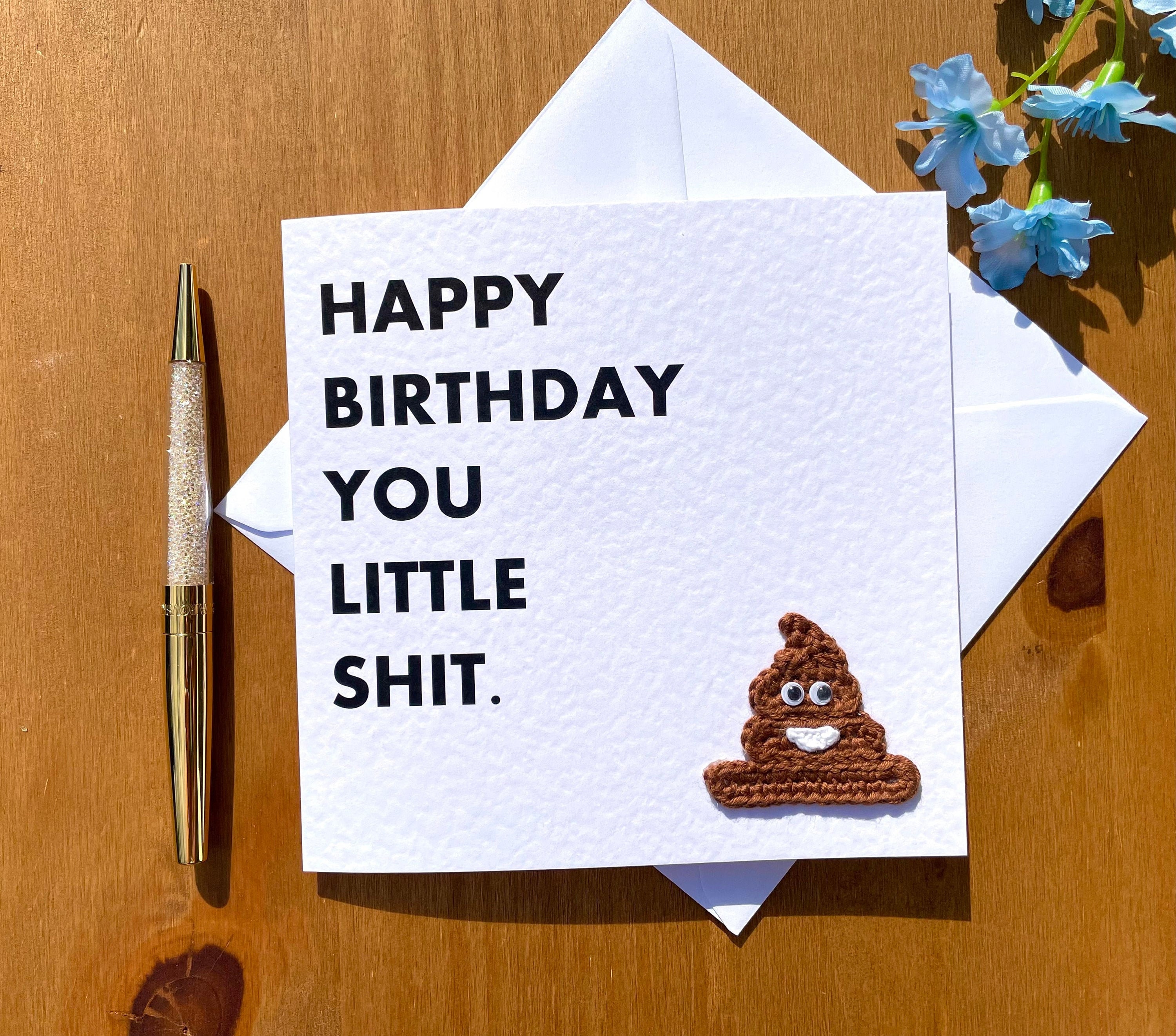 UK Greetings Biglietto di auguri di compleanno per lui/amico, divertente design con scoreggia