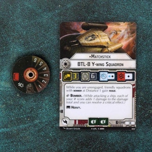 Streichholz (Y-Wing) + Pappscheibe [RR 2.1]
