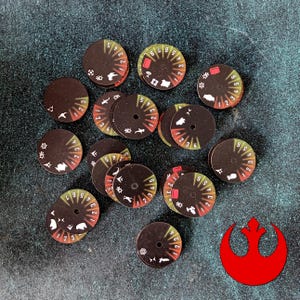 Jetons de base d'escadron de l'Alliance rebelle