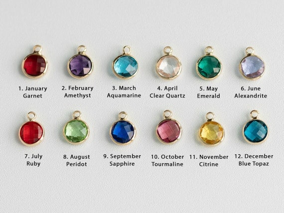 June birthstone necklace June birthstone necklace